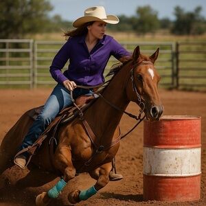 33. Branded Cruel Girl Purple Casual Button Down Shirt Size large